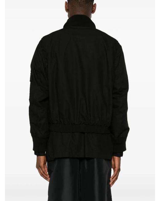Sacai Black Multi-Pocket Jacket for men