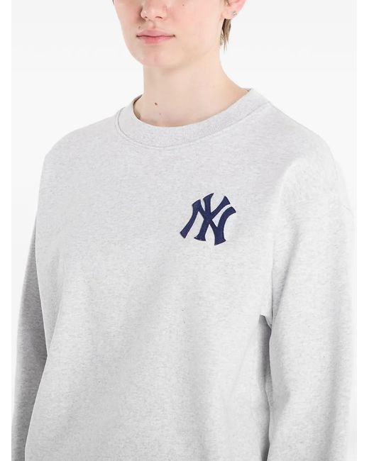 Sporty & Rich White Sweat Heritage Yankees Serif