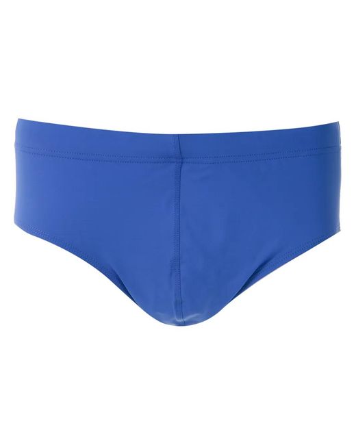 Amir Slama Blue Plain Trunks for men
