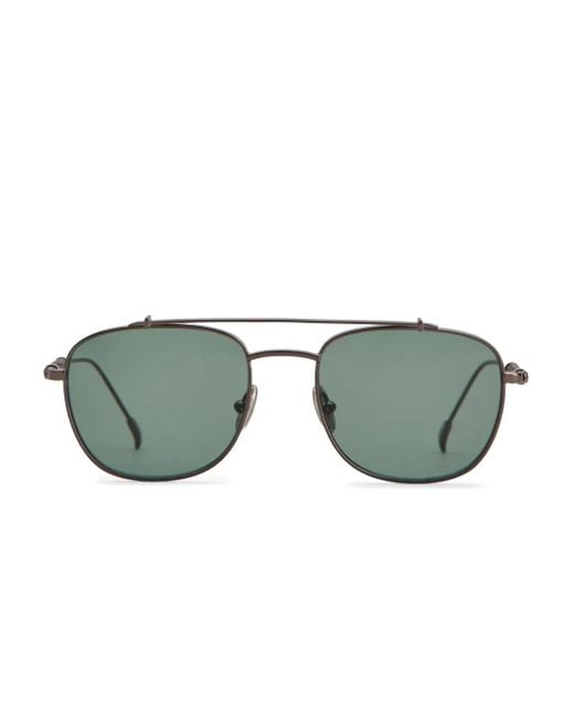Tod's Green Pilot-Frame Sunglasses for men