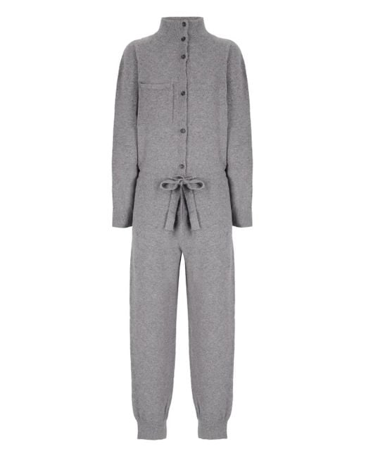 Laneus ニット ジャンプスーツ Gray