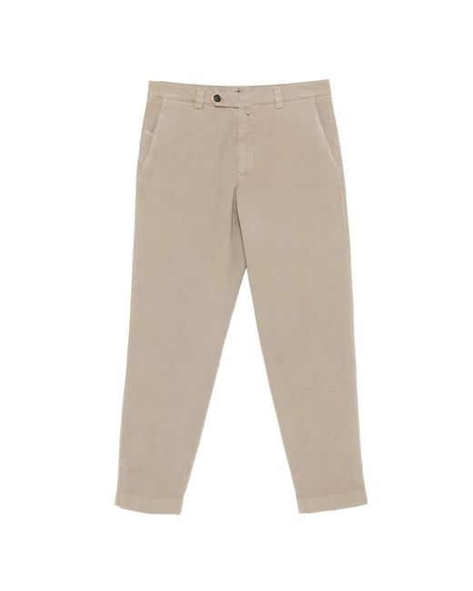 Berwich White Chino Trousers for men