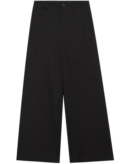 Rag & Bone Black Wide-Leg Trousers