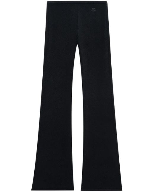 Courreges Flared Broek in het Blue
