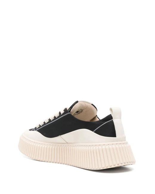 Rhun Black 3250 Platform Sneakers for men
