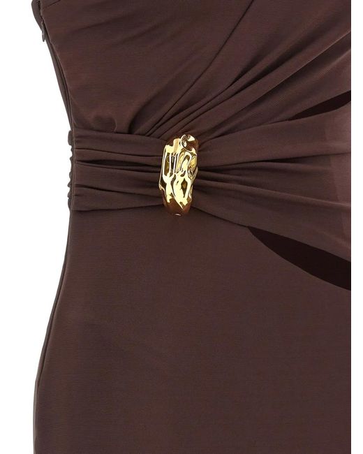 Elisabetta Franchi Purple Dresses