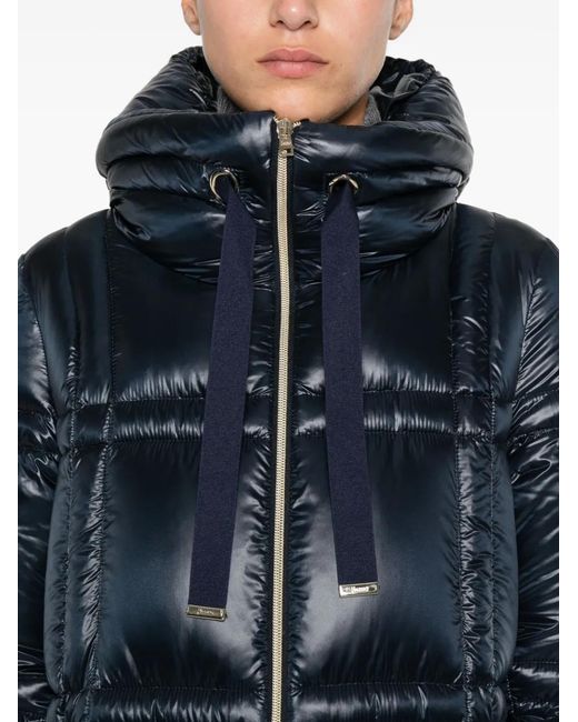 Herno Blue Gefütterte Jacke