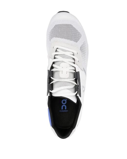 On Shoes White Sneaker With Logo for men