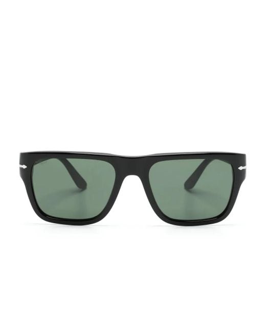 Persol Green Square-Frame Sunglasses