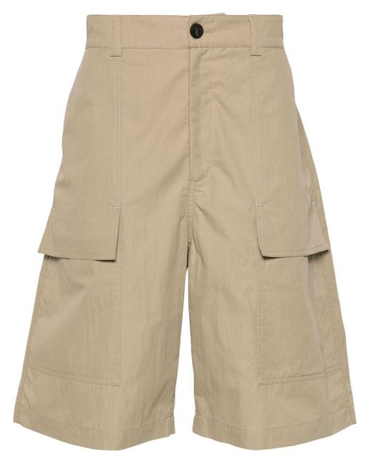 Studio Nicholson Natural High-Waist Straight-Leg Shorts for men