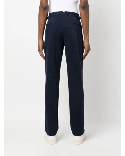 Orlebar Brown Blue Fallon Stretch-Cotton Trousers for men
