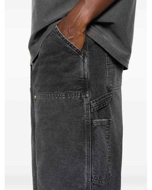 Carhartt Gray Og Double Knee Straight-Leg Jeans for men
