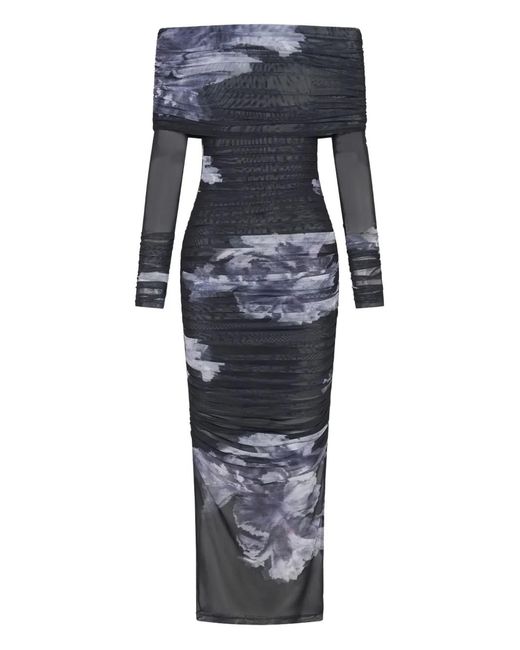 Nicholas Blue Oaklyn Long-Sleeve Floral Maxi Dress