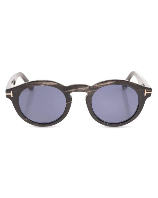 Tom Ford Blue Round-frame Sunglasses for men