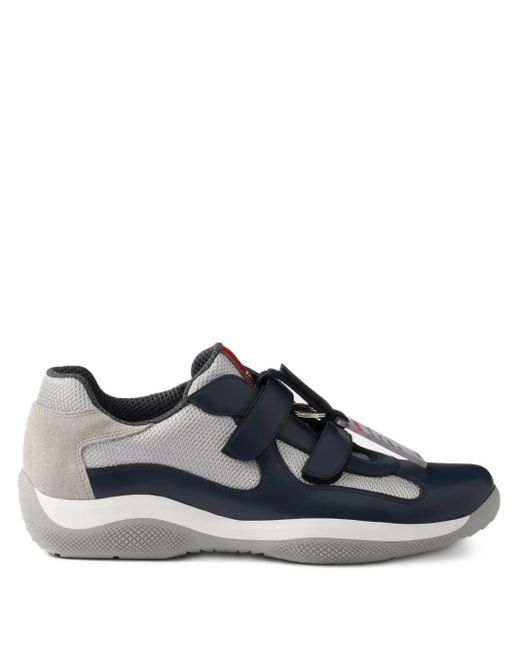 メンズ Prada アメリカズカップ スニーカー Blue