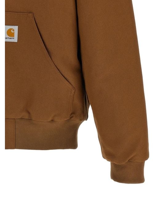 Carhartt Brown Og Active Padded Jacket for men