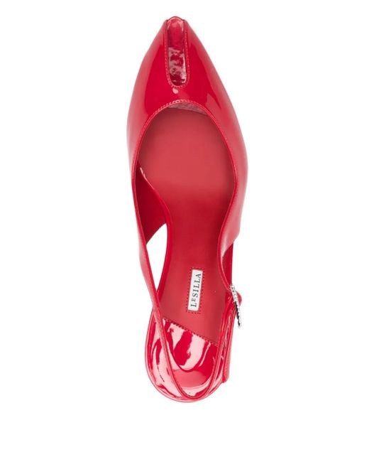 Le Silla Pink 90Mm Clivage Pumps