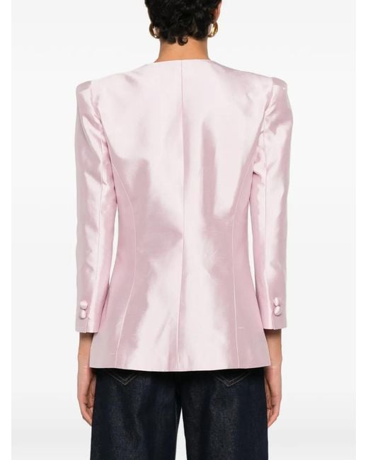 Valentino Garavani Pink Buttoned Jacket