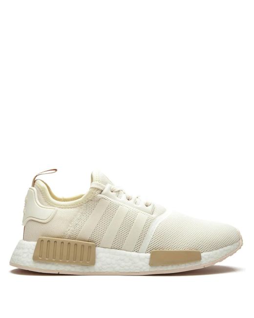 Adidas White Nmd_R1 Low-Top Sneakers