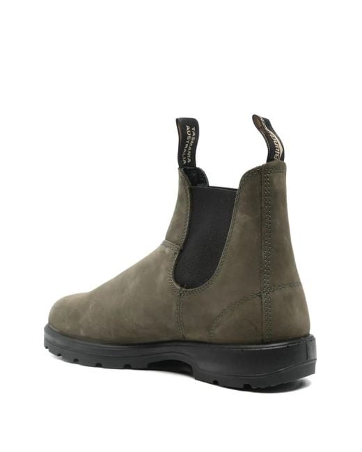 Blundstone Brown Elasticated-Panels Boots for men