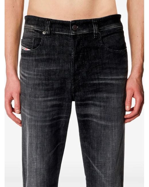 メンズ DIESEL D-buck ブーツカット ジーンズ Black