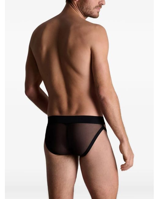 Maison Close Black Pure Tentation Briefs for men