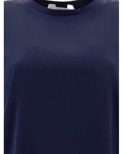 F.it Blue Crew-Neck T-Shirt