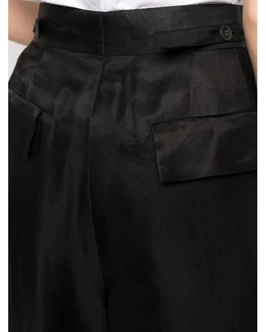 SAPIO Black No 9 Cropped Trousers