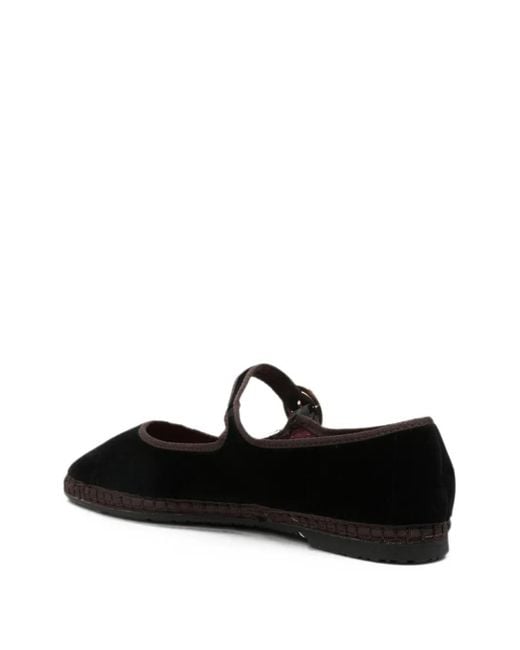 Flabelus Black Ballerines Sethe