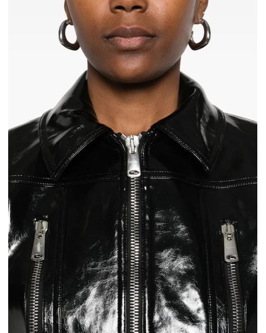 Coperni Black Zip-Front Jacket