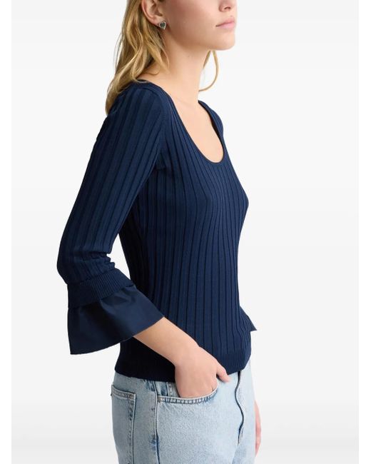 Jersey con manga farol Liu Jo de color Blue