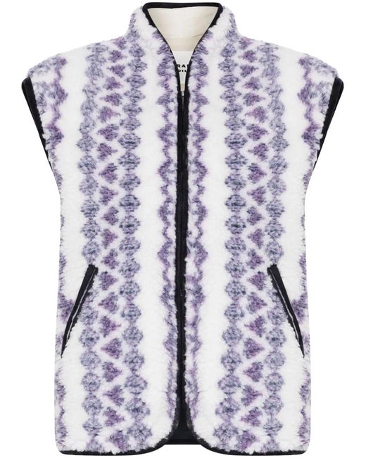 Chaleco Maximilia Isabel Marant de color Blue