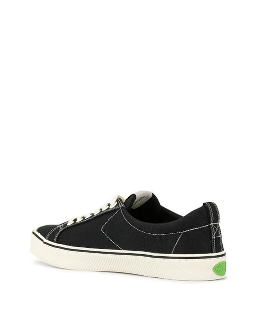 CARIUMA Black Oca Canvas Low-top Sneakers for men