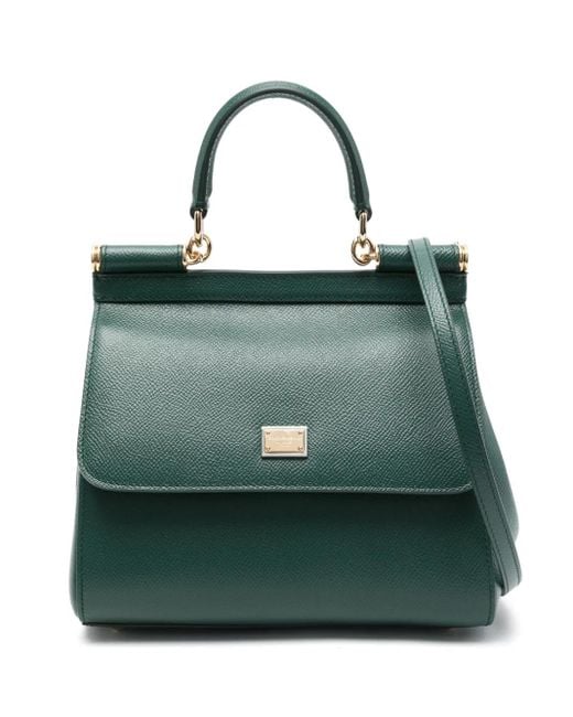 Dolce & Gabbana Sicily ハンドバッグ M Green