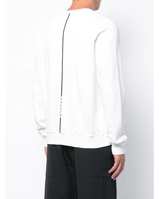 Haculla Red Nyc Drama Mouth Sweatshirt for men
