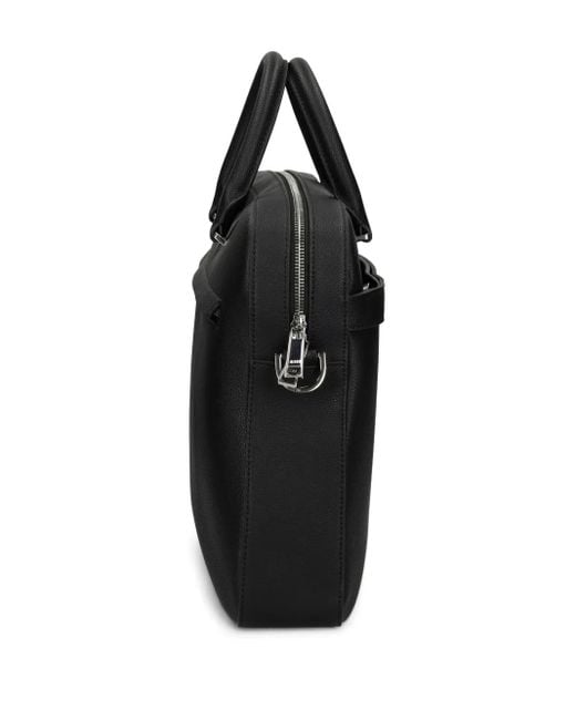 Boss Black Logo-Deed Laptop Bag for men