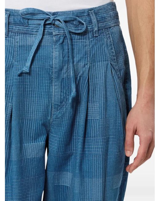 Isabel Marant Blue Denzey Pants for men