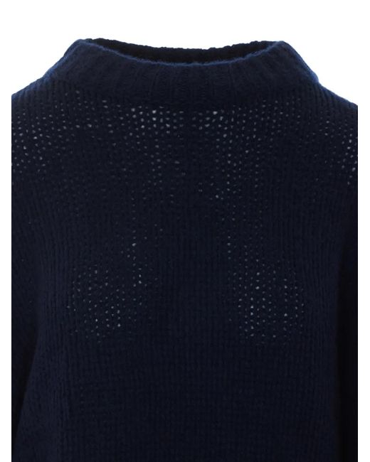 Lisa Yang Blue Runi Cashmere Sweater