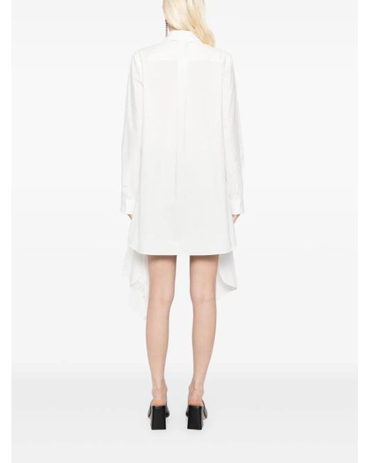 Robe-Chemise En Dentelle Monse en coloris White