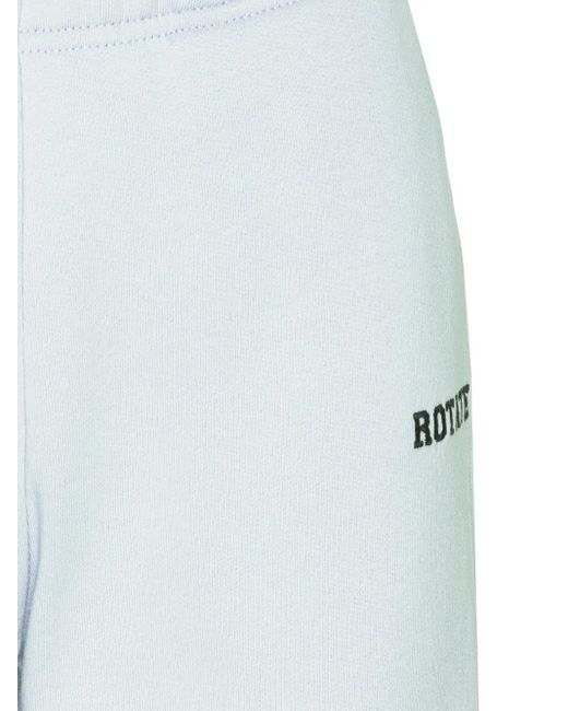 ROTATE BIRGER CHRISTENSEN White Jogginghose mit elastischem Bund