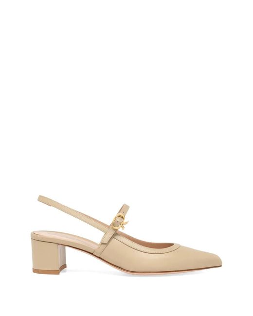 Gianvito Rossi Natural Allette Pumps