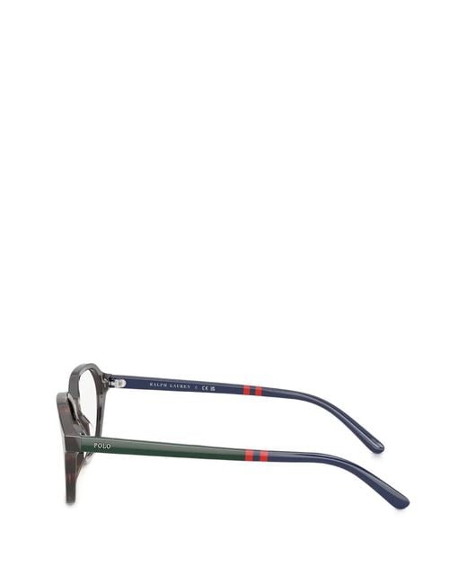 Polo Ralph Lauren Brown Tortoiseshell-Effect Glasses for men