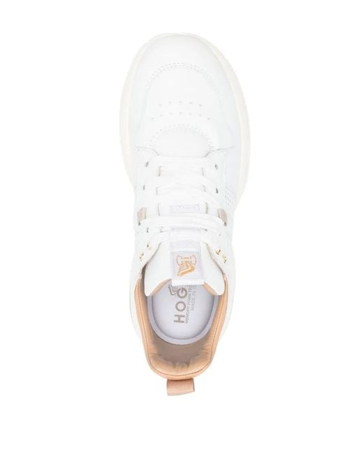 Hogan White Flat Shoes