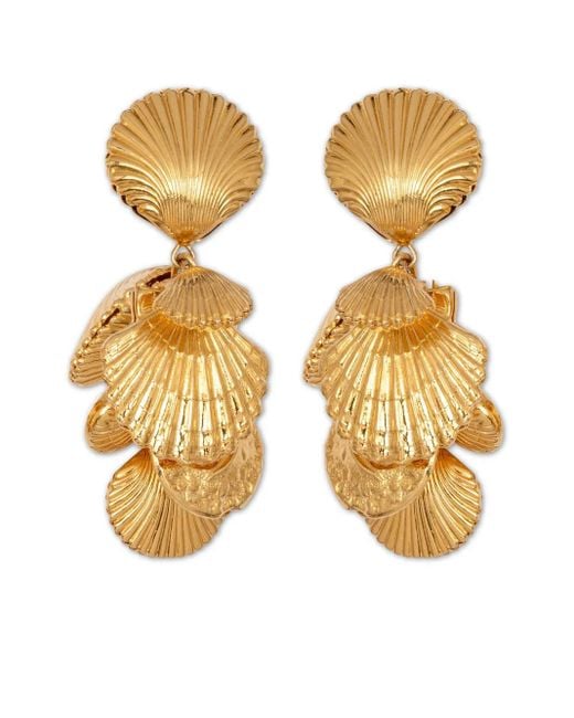 Jennifer Behr Metallic Aphrodite Earrings