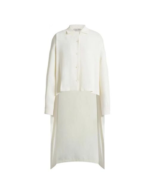 Alberta Ferretti White Buttoned Shirt