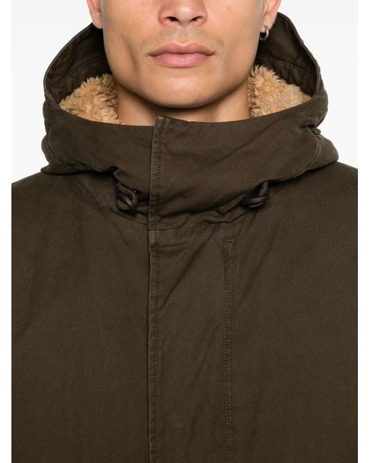 Chaqueta Con Capucha Aspesi de hombre de color Brown
