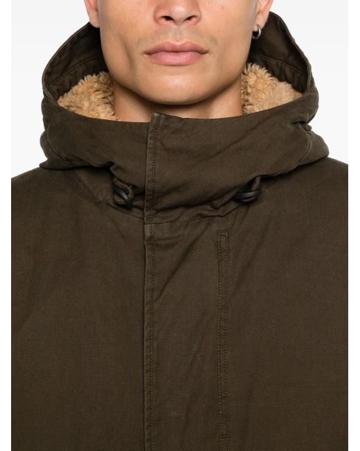 Chaqueta Con Capucha Aspesi de hombre de color Brown