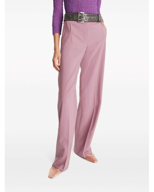 Pantalones de vestir stretch Tory Burch de color Pink