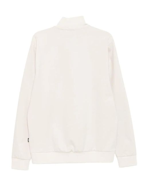 Boss White Long-Sleeved Sweatshirt for men