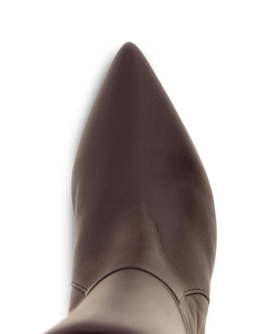 Paris Texas Brown 60Mm Leather Pointed-Toe Boots